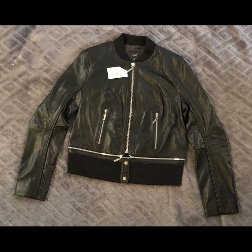 Marciano by Guess soft leather versatile jacket